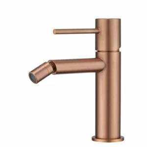 Robinet de bidet Monza en or rose brossé [ VAROBATH ]