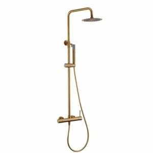 Set de douche monza or brossé [ VAROBATH ]