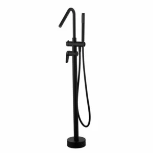 Robinet pour baignoire sur pied Belgium noir [ VAROBATH ]
