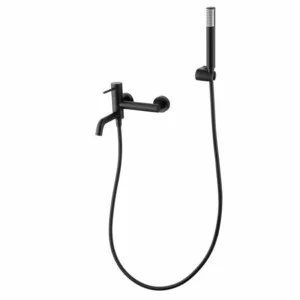 Robinet de bain/douche Monza noir mat[ VAROBATH ]
