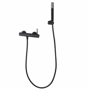 Robinet pour kit de douche Monza noir mat [ VAROBATH ]