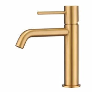 Robinet de lavabo Monza or brossé [ VAROBATH ]