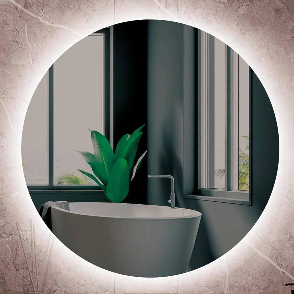 Miroir rond LAKE périmétrique lumineux led – Image 2