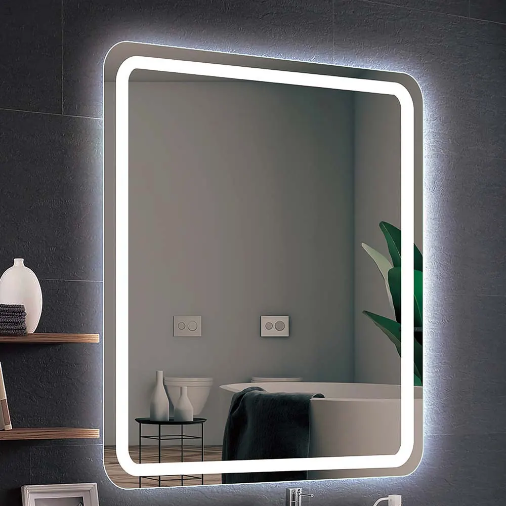 Miroir rectangulaire CAROLA éclairage périmétrique led – Image 2