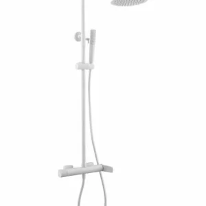 ► Colonne de douche Danemark blanc mat [ VAROBATH ]