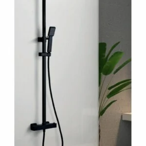► Set de douche thermostatique noir mat Vigo [ VAROBATH ]