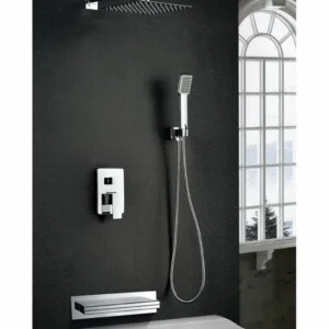 Ensemble de baignoire mitigeur à encastrer Java [ VAROBATH ]