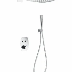 Colonne de douche thermostatique à encastrer Hidra [ VAROBATH ]