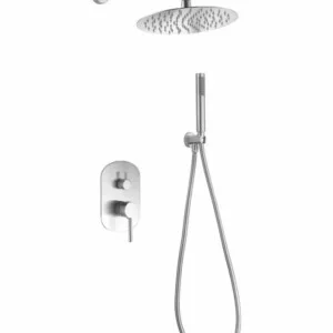Colonne de douche encastrable Moscow en acier S.316 [ VAROBATH ]
