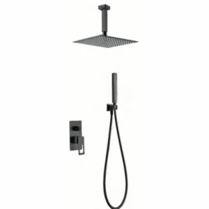 Colonne de douche encastrable noire Stockholm [ VAROBATH ]