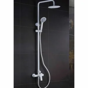 Colonne de douche Luxor blanc mat [ VAROBATH ]