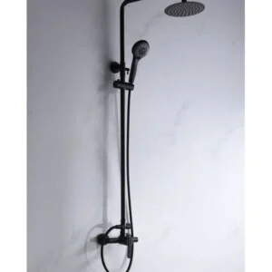 Colonne de douche Roma noir mat [ VAROBATH ]
