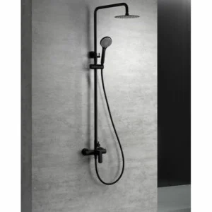 Colonne de douche Ural noir mat [ VAROBATH ]