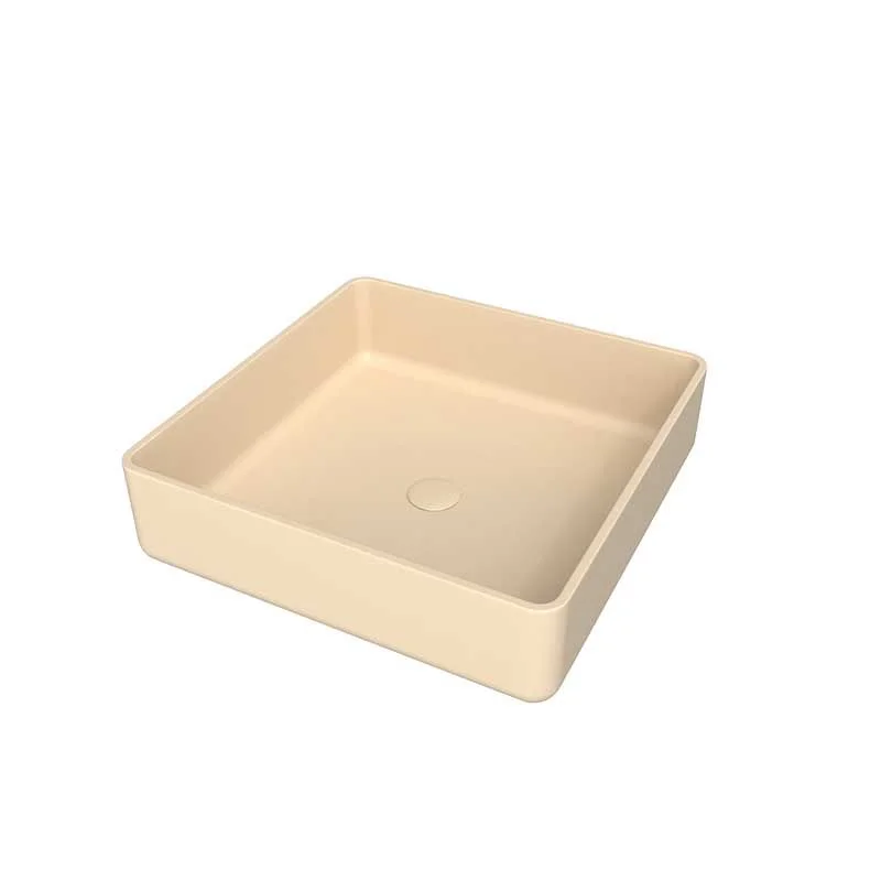Vasque à poser SATET Solid Surface Crème