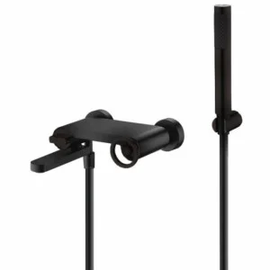 Mitigeur bain/douche Olimpo noir mat [ VAROBATH ]