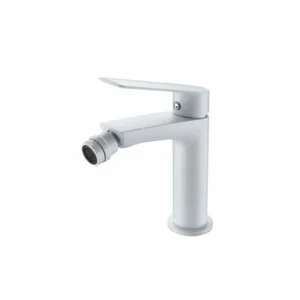 Robinet pour bidet Luxor blanc mat [ VAROBATH ]