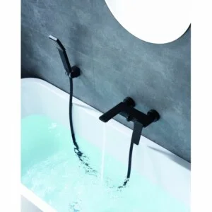 Mitigeur bain/douche Fiji noir mat [ VAROBATH ]