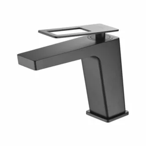 Robinet pour évier Suède noir mat [ VAROBATH ]