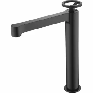 Mitigeur lavabo haut Olimpo noir mat [ VAROBATH ]