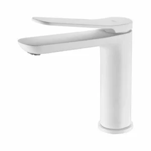 Robinet de lavabo Danemark blanc mat [ VAROBATH ]