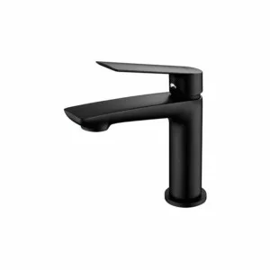Robinet de lavabo Luxor noir mat [ VAROBATH ]