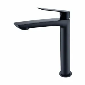 Robinet pour lavabo haut Luxor noir mat [ VAROBATH ]