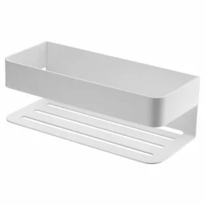 Porte-savon frontal blanc mat Mayura [ VAROBATH ]
