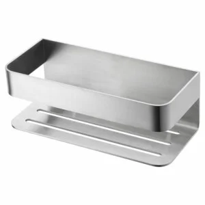 Porte-savon avant Mayura nickel brossé [ VAROBATH ]