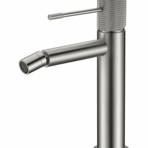 Robinet bidet Line nickel brossé [ VAROBATH ]