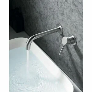 Moscou mitigeur de lavabo encastré en acier S.316 [ VAROBATH ]