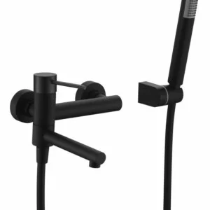 Mitigeur bain/douche Milos Stick noir mat [ VAROBATH ]