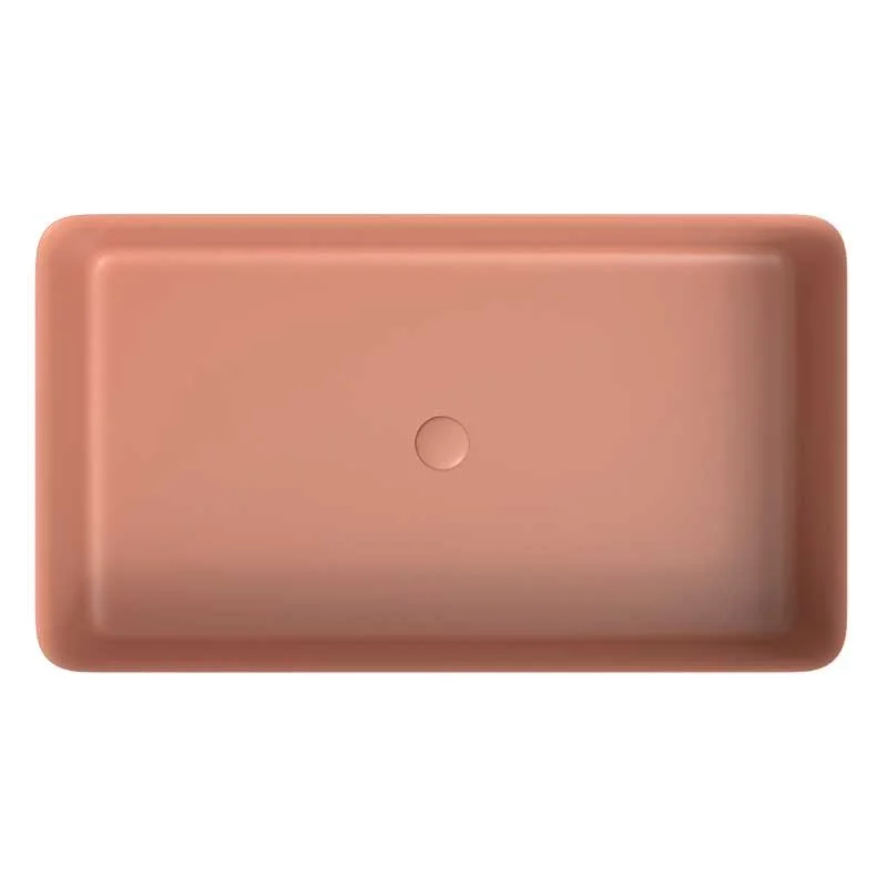 Vasque à poser FOGO Solid Surface Rose pâle – Image 3