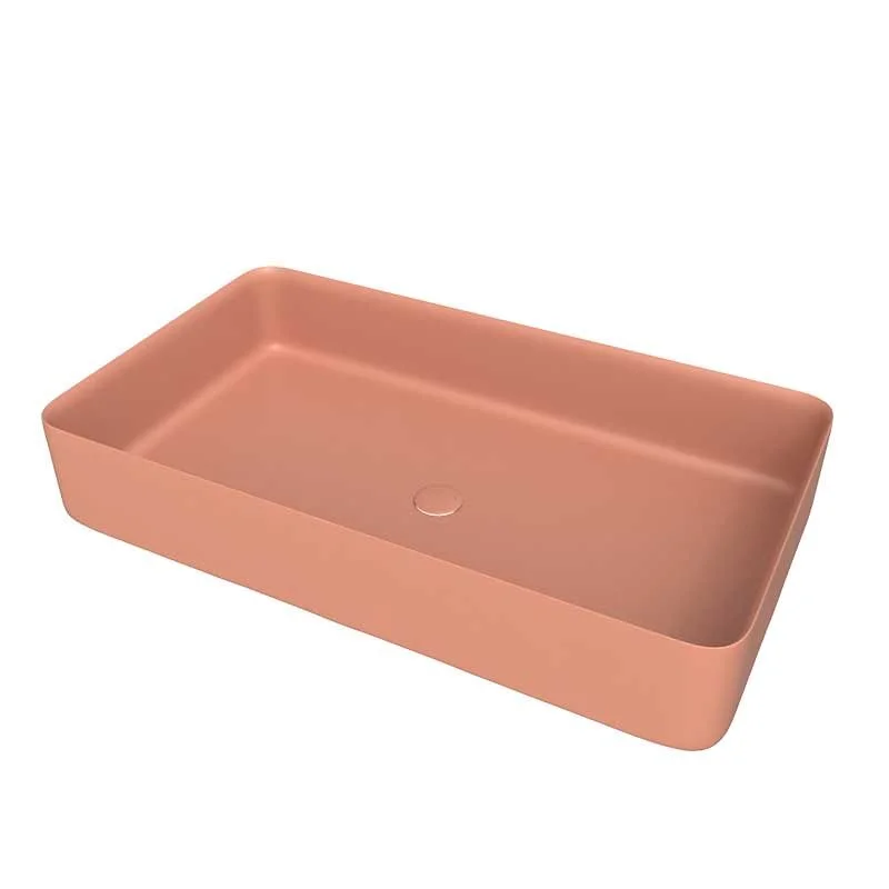 Vasque à poser FOGO Solid Surface Rose pâle