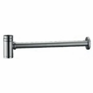 Siphon rond nickel brossé [ VAROBATH ]