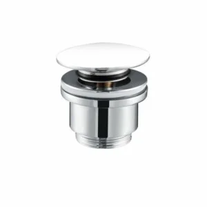 Valve clic-clac blanc brillant [ VAROBATH ]