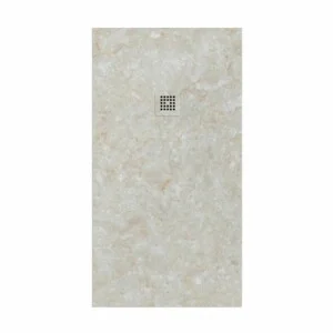 Receveur de douche en résine texture ardoise. PALMA effet marbre – antidérapant STONE 3D moderne