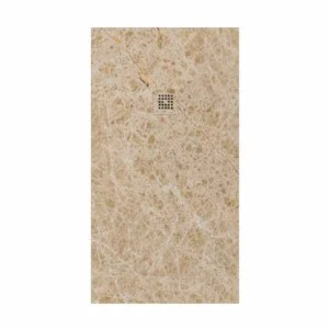 Receveur de douche en résine texture ardoise. Effet marbre Asper – antidérapant STONE 3D modern