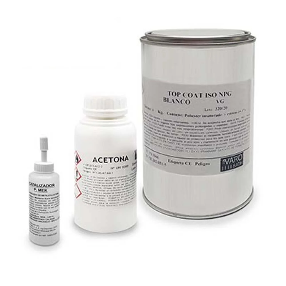 Kit peinture receveur de douche en résine pour changement de couleur ou réparation.