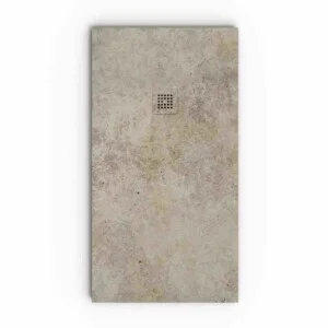 Apulia Receveur de douche effet ciment et autres couleurs – antidérapant moderne STONE 3D