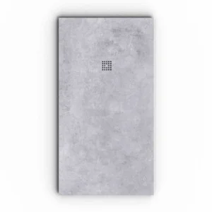 Receveur de douche effet Argilio Cement et autres couleurs – antidérapant moderne STONE 3D