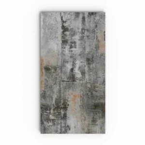 Receveur de douche effet ciment Illusion et autres couleurs – antidérapant moderne STONE 3D