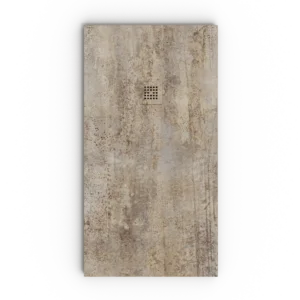 Receveur de douche effet marbre ciment et autres coloris – antidérapant moderne STONE 3D