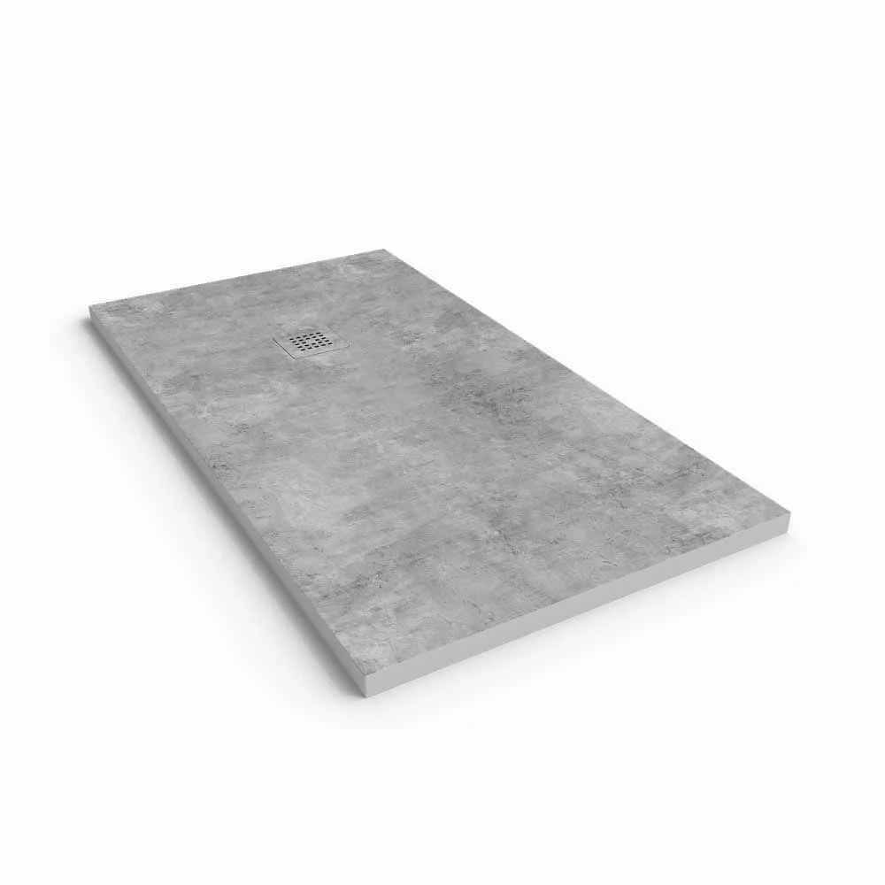 Receveur de douche Effet ciment Béton et autres couleurs – antidérapant moderne STONE 3D – Image 2