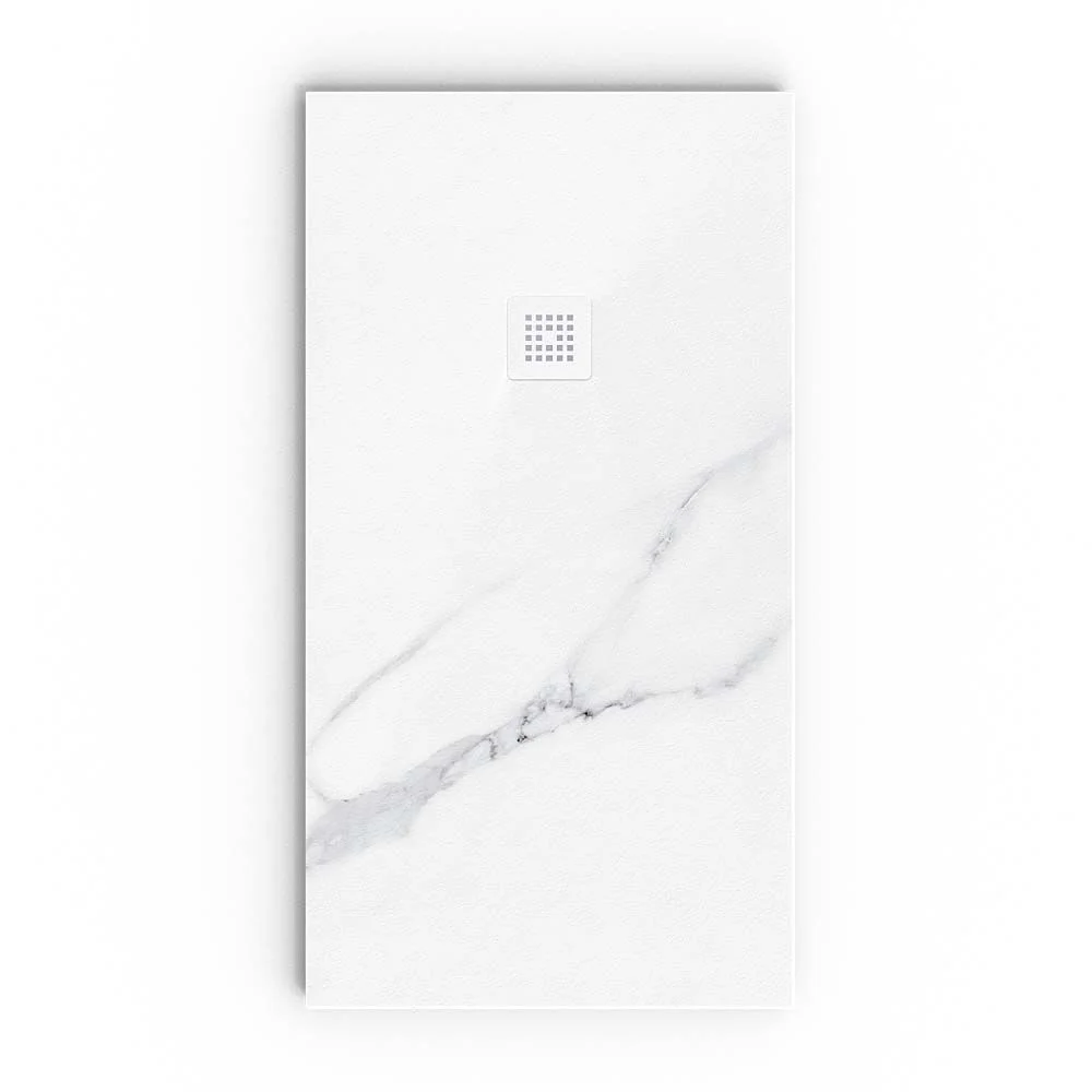 Receveur de douche Résine effet Bambou et autres coloris – antidérapant moderne STONE 3D