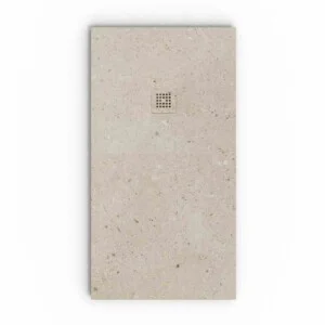 Receveur de douche effet résine Terrazzo ROSES et autres coloris – antidérapant moderne STONE 3D