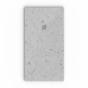 Receveur de douche effet terrazzo TIGER et autres couleurs – antidérapant moderne STONE 3D