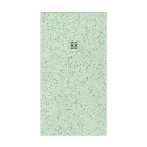 Receveur de douche en résine texture ardoise Finition effet terrazzo Navires et autres coloris – antidérapant STONE 3D modern
