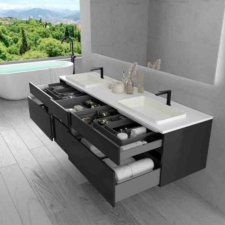Meubles de Salle de Bain hauts et bas pas chers